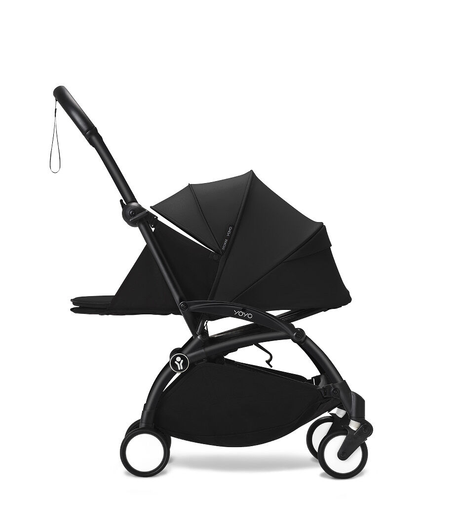 Stokke® YOYO® 0+初生睡籃, 黑色, mainview 圖庫圖像 8